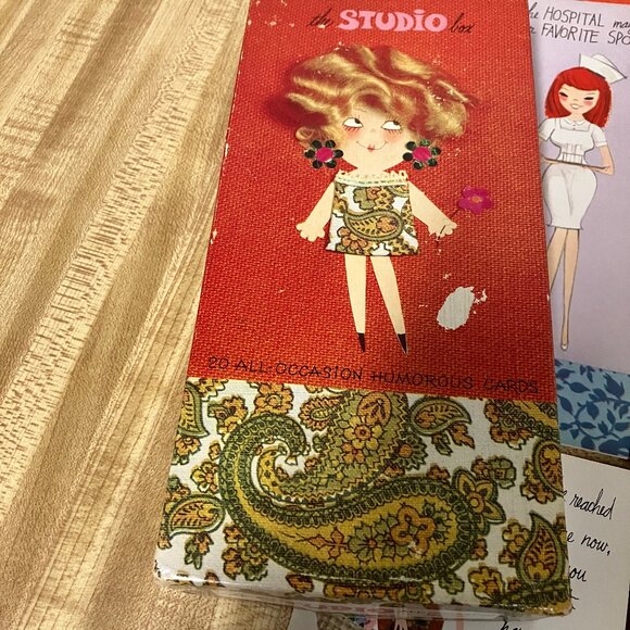 Humorous all occasions vintage Studio by sunshine unused greeting cards - Picture 7 of 8